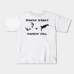 Huntin Racks N Tail Kids T-Shirt